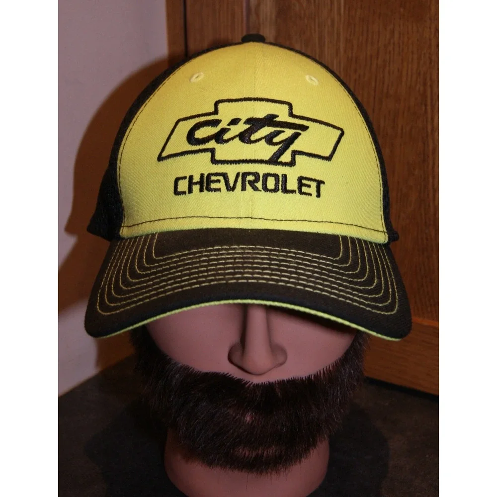 New Era City Chevrolet Hendrick Motorsports Nascar Fitted L/XL Hat Cap Bow Tie